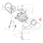C00303520 Ariston Washing Machine Door Seal - A303520, 482000023456