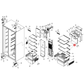 K1877700 Hisense Fridge Glass Shelf