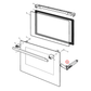 4055549184 Electrolux, Westinghouse Oven Door Hinge Single - 387077003