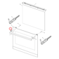 140163217015 Westinghouse Oven Door Handle Spacer - A16321701
