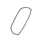 00651023 Bosch, Neff, Siemens Oven Door Seal - 00646583