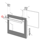140073006029 Chef Oven Door Handle 540Mm White - A07300602