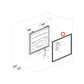 DA97-16990A Samsung Fridge Door Seal For Freezer