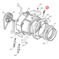 1327684005 AEG, Electrolux Washing Machine Tub Suspension Spring