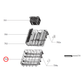 4055905493 Dishlex, Electrolux Dishwasher Lower Rack - 12976000003132