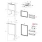 DA97-17194A Samsung Fridge Door Dairy Shelf