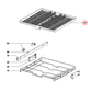 6947012 Miele Dishwasher Cutlery Tray - 6947010