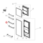 K4088102 Hisense Fridge Door Upper Shelf