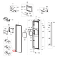 DA97-06175F Samsung Fridge Door Lower Shelf - DA97-06175E