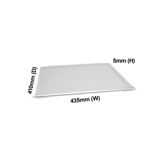 4055563862 Westinghouse Fridge Glass Shelf