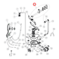 H0120801584C Fisher & Paykel, Haier Dishwasher Middle Spray Arm Housing