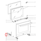 5980641 Miele Oven Door Conversion Hinge Set Of 2