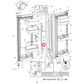 837015 Fisher & Paykel Fridge Body Flapper 900