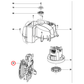 10170136 Miele Vacuum Cleaner Cable Reel - 10170133