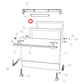 563318P Fisher & Paykel Oven Door Inner Glass