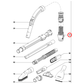 12537600 Miele Vacuum Cleaner Suction Hose - 9683031