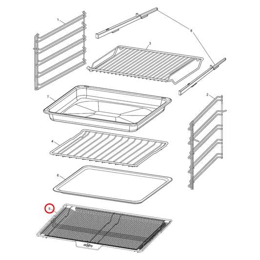 140188856011 Electrolux, Westinghouse Oven Air Fryer Tray - A18885601