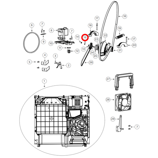 H003-0120600393 Haier Dryer Washer