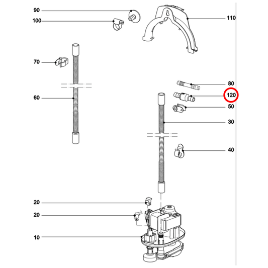 06729294 Miele Dryer Non Return Valve Kit - 6729293