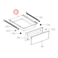 218110269 Beko, Euromaid Oven Drawer Chamber - C00918537