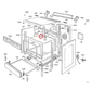 608062 Baumatic, Omega, La Germania Oven Light Assembly 27W - 608018