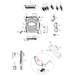 H0020300148M Fisher & Paykel, Haier Washing Machine Drain Hose