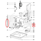 4158816 Miele Dishwasher Water Softener Tank - 4158813
