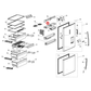 K1945509 Hisense Fridge Door Shelf Small