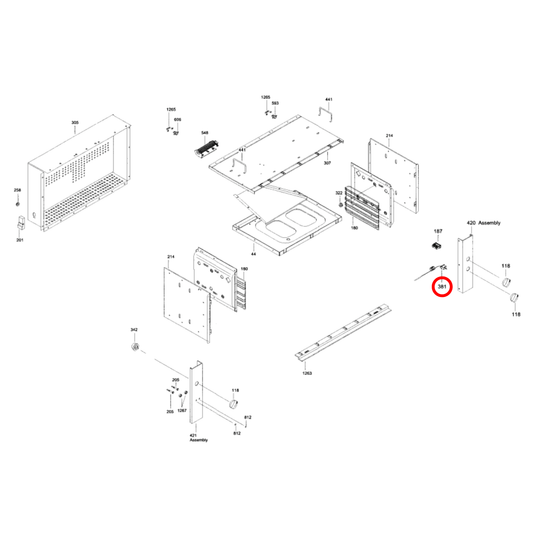 4055918926 Electrolux, Westinghouse Oven Thermostat - ET482081, 50281180005