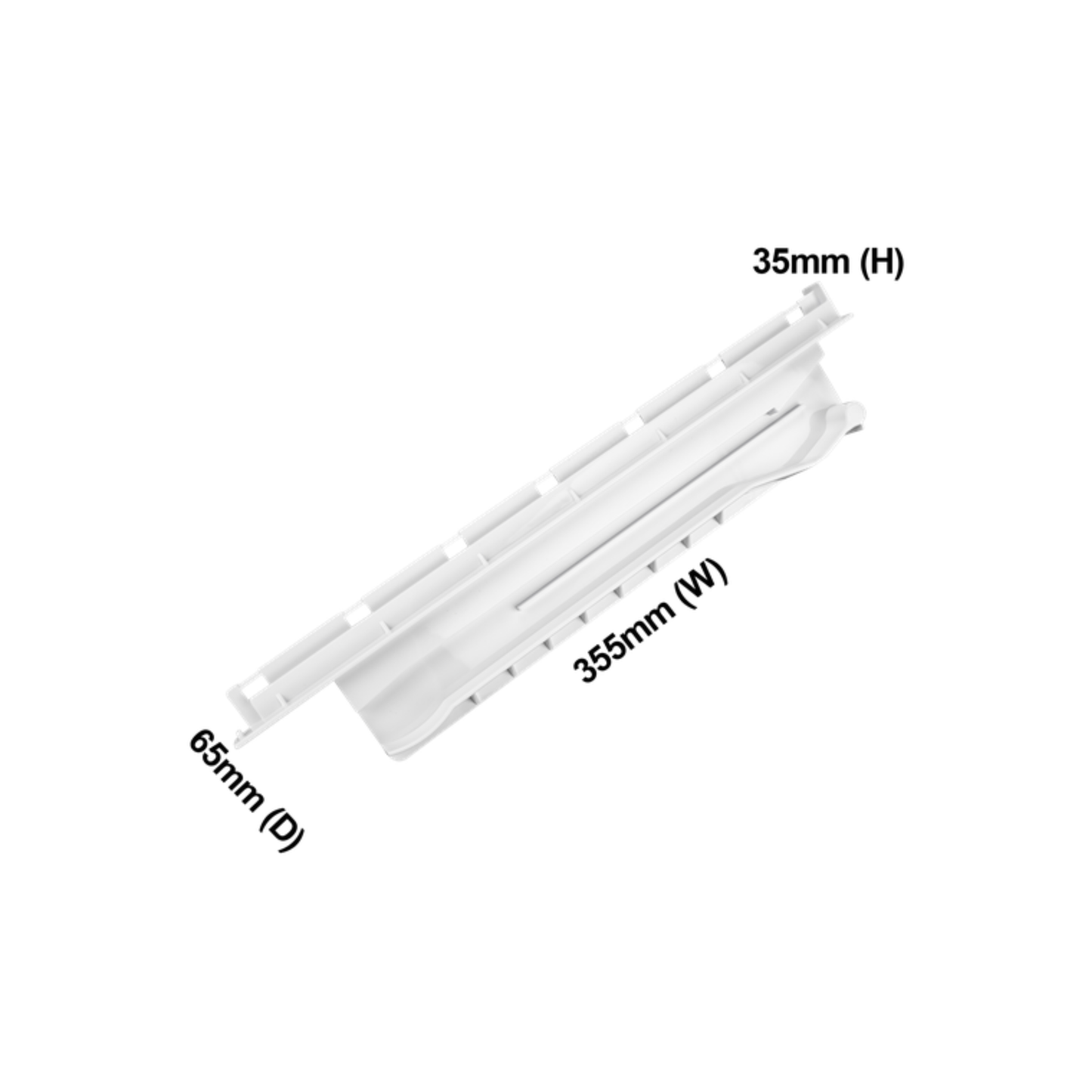 140019369069 Electrolux, Kelvinator, Westinghouse Fridge Crisper Support Right Hand - 140019369028