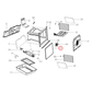 255300007 Beko, Euromaid Oven Door Seal - C00865212