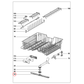 9892580 Miele Dishwasher Middle Spray Arm