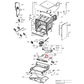 258210000036 Baumatic, Euromaid, Technika Dishwasher Heating Element 1800W - 1888130200