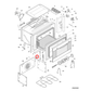 C00271825 Ariston, Whirlpool Oven Hinge Support - 482000031064