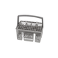 20006942 Bosch, Siemens Dishwasher Lower Basket Assembly - 00662001