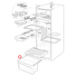4055922217 Westinghouse Fridge Crisper Bin - 1441854, 1447070