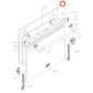 442010 Asko Oven Door Inner Glass