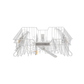 10491444 Miele Dishwasher Upper Basket - 10099560