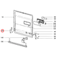 6017850 Miele Dishwasher Door Hinge Left Hand