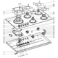 272645 Asko Cooktop Burner O Ring Seal