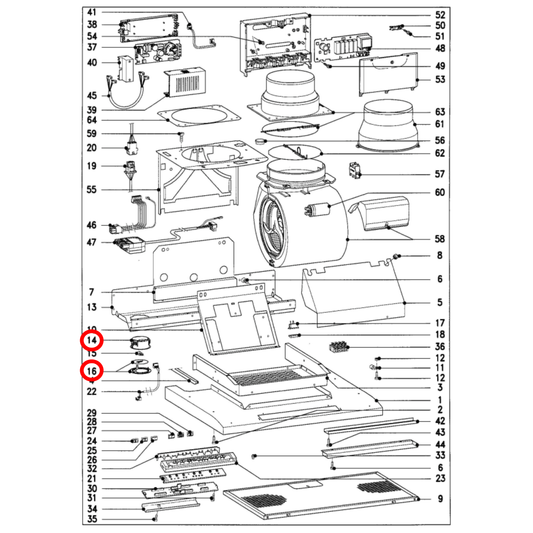 8266430 Miele Rangehood Halogen Light