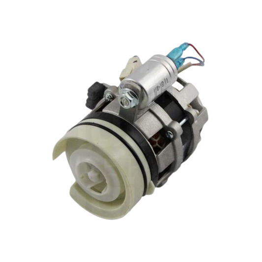 DAU1591009 Baumatic, Delonghi, Omega Washing Machine Wash Pump With Capacitor - 11001010000050