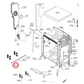 1887460200 Blanco, Euromaid Dishwasher Front Basket Rail End Cap Single