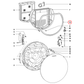 5252913 Miele Dryer Door Cap Seal
