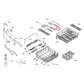 00418674 Bosch Dishwasher Upper Basket Bearings