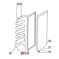 4055905709 Westinghouse Fridge Bin Retainer - 1051909