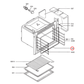 3871945105 AEG, Electrolux Oven Door Seal - 3304920188