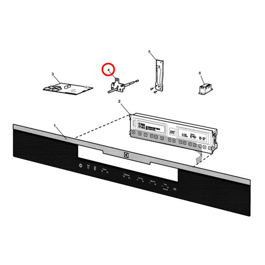 3890818036 Electrolux Oven Temperature Sensor - 4055549580, 389081801