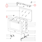 10877201 Miele Oven Cover Strip By BK KD - 9508540