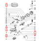 4055417 Miele Dishwasher Sump - 4033155